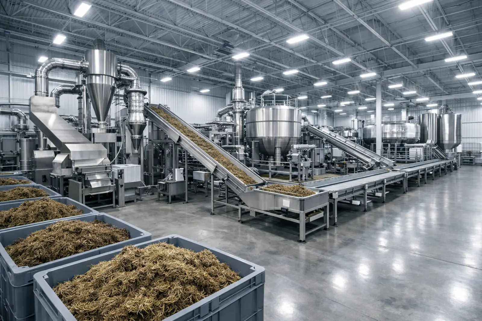 Hemp processing facility